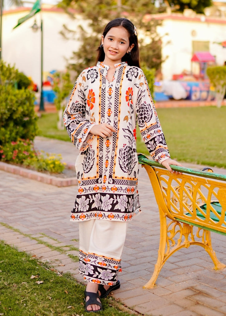 Off White Bloom Co-Ord Set