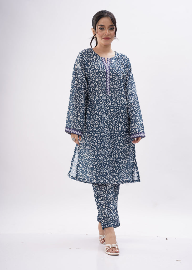 Blue Blossom Everyday Co-ord Set
