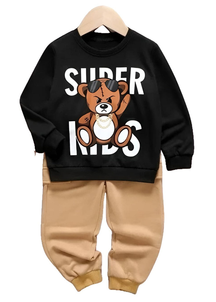 PREMUM iMPORTED Teddy Bear Fleece TRACKSUIT