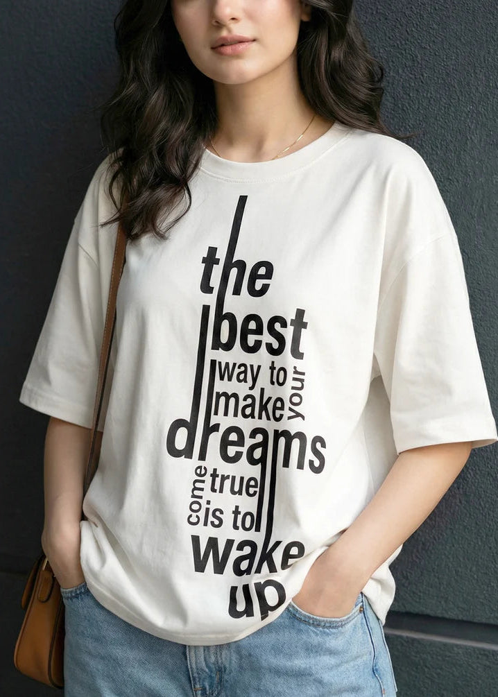 PRINTED LONG T SHIRT