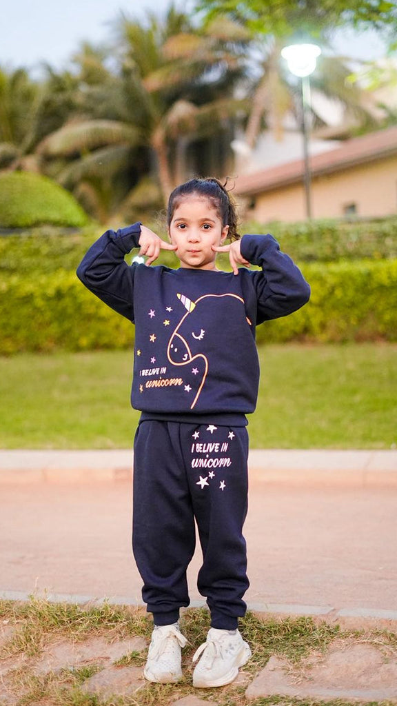 BELIEVE IN UNICORN FLEECE TRACKSUIT