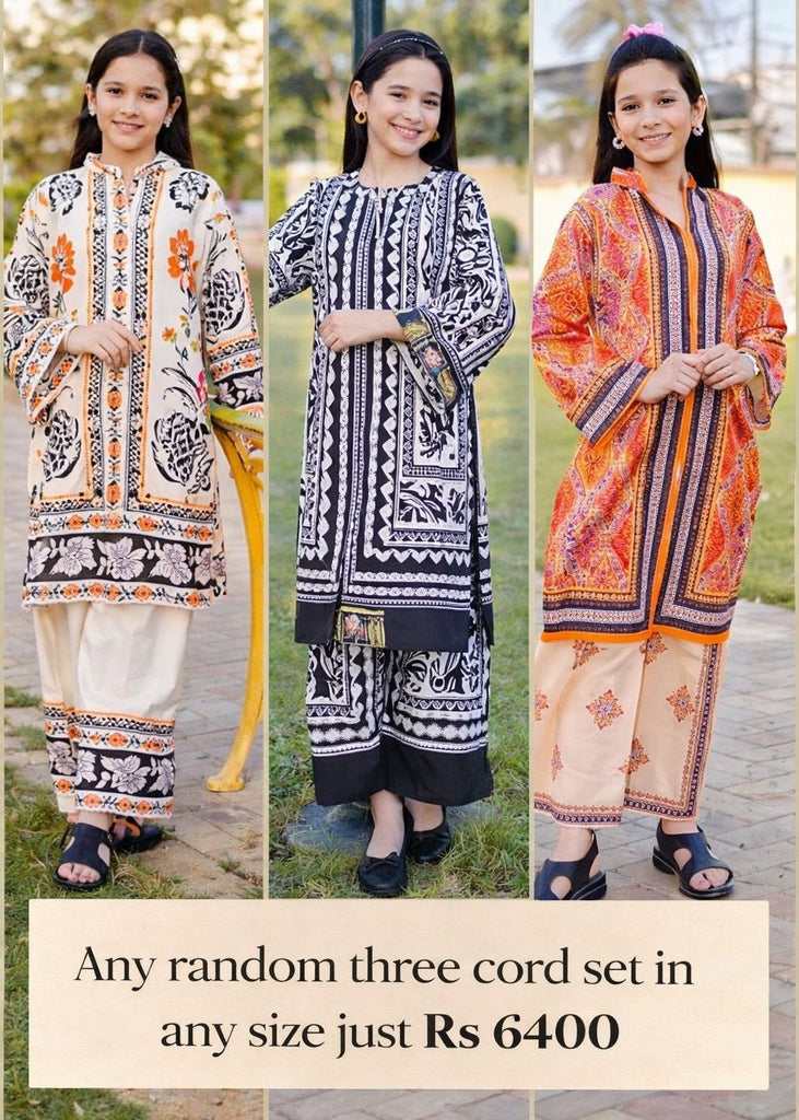ANY THREE CO-ORD SET IN ANY SIZE JUST RS 6400