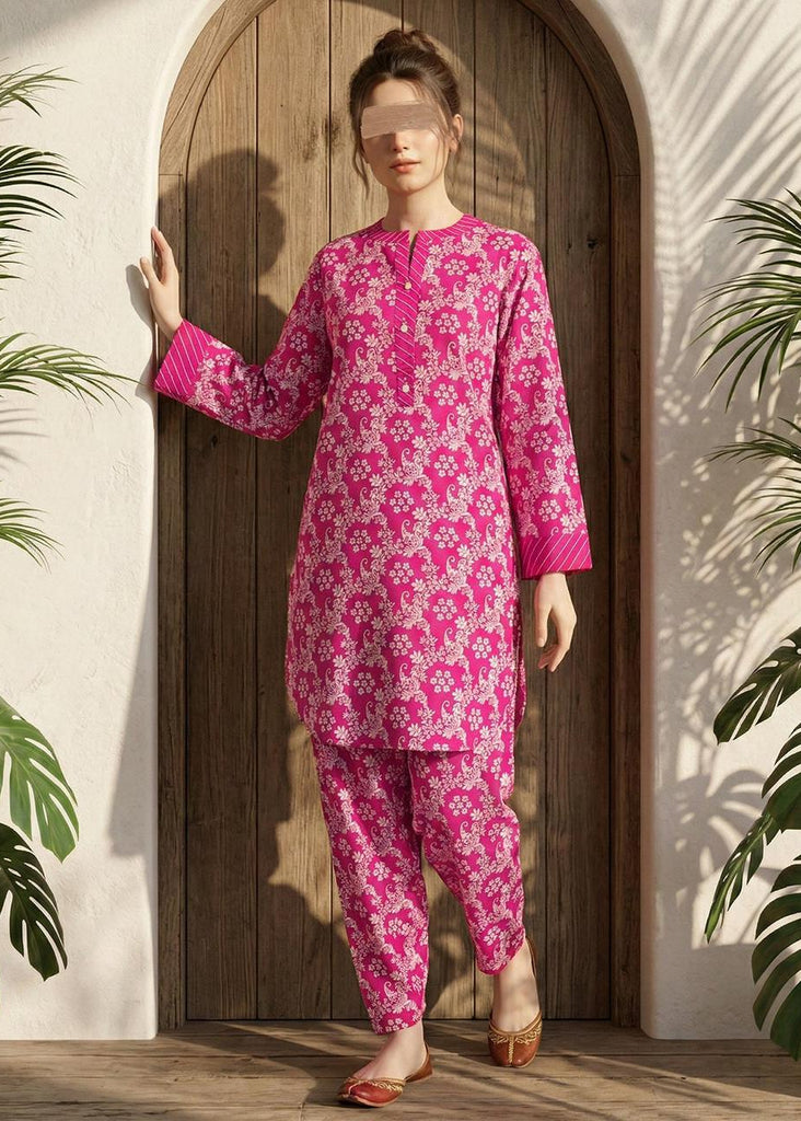 -2 PIECE SUIT-( Pure Lawn)